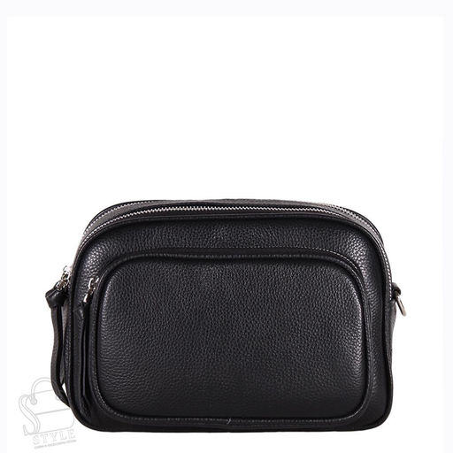 Сумка женская кожаная 8380VG black Vitelli Grassi  в Новосибирске