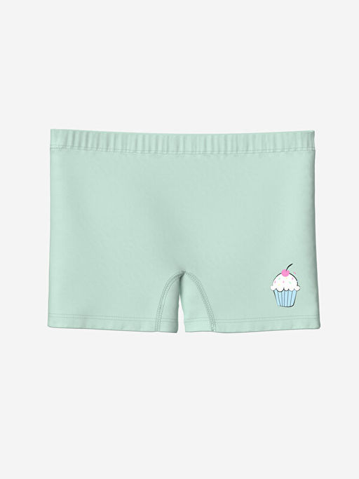 Bask?l? K?z ?ocuk Boxer 3l? - Waikiki фото 2