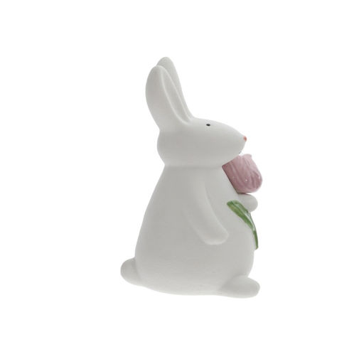 Фигурка декоративная "Заяц", L6,5 W7 H16,5 см