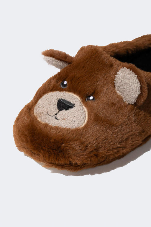 Женские домашние тапочки на плоской подошве - Defacto фото 5