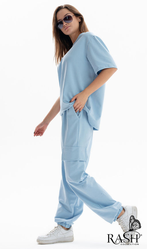 Костюм "Вайб" голубой Цвет:как на фото