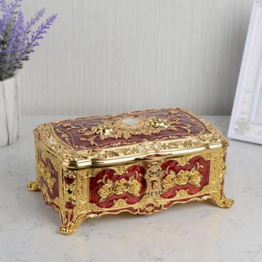 Шкатулка с зеркалом 22х14х9 / 7275A /уп 1/ - Галеонтрейд фото 3