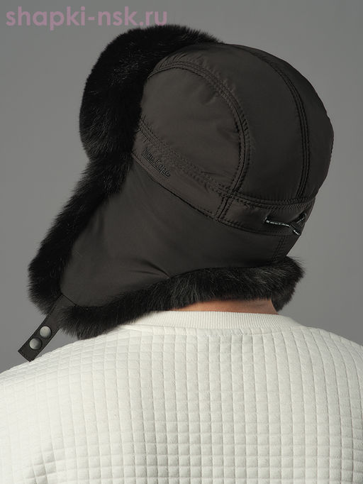 01.19015 Ушанка мужская флис (56-59)