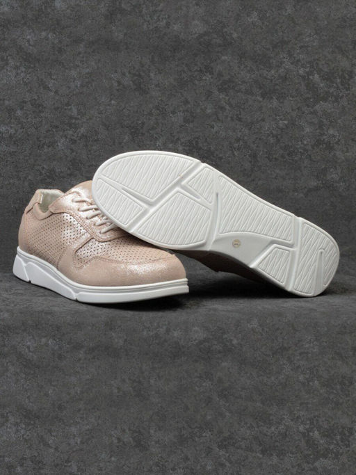 05-FEE01-2P BEIGE Кроссовки (нубук) - Фабричный китай фото 17