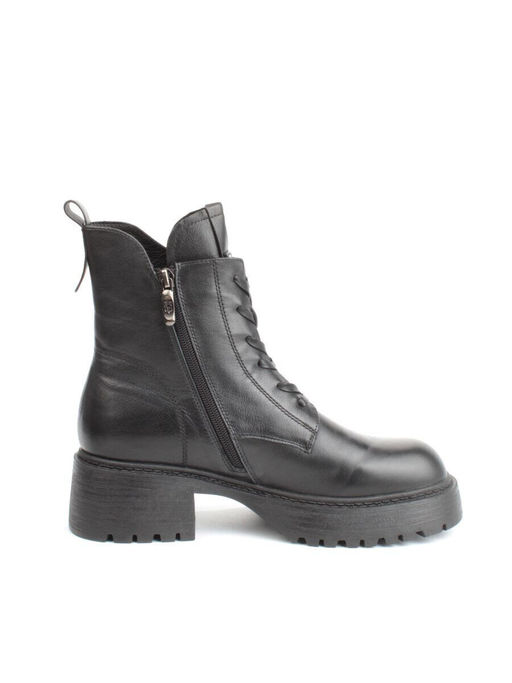 04-M3-1478 BLACK Ботинки зимние женские (натуральная кожа, натуральный мех)