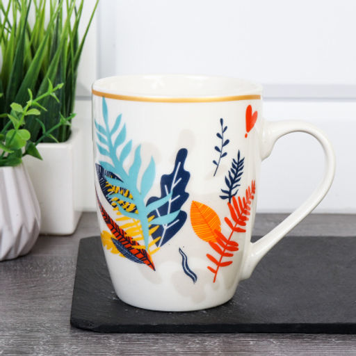 Кружка Листья Акварель/ G916 /уп 72/ - Галеонтрейд фото 3