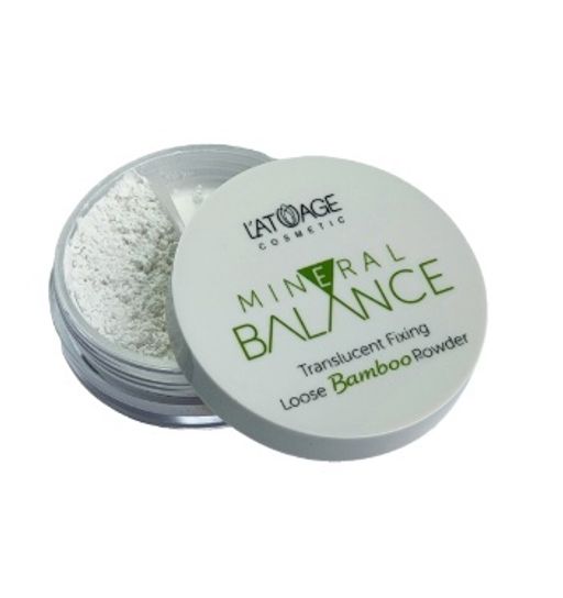 Latuage Пудра Рассыпчатая Минеральная бамбуковая MINERAL BALANCE тон 210