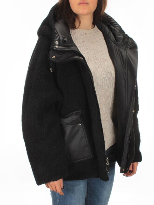 22309 BLACK Куртка зимняя двухсторонняя женская SNOW CLARITY - Fashion фото 20