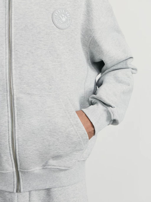 Худи на молнии с нашивкой / Zarina