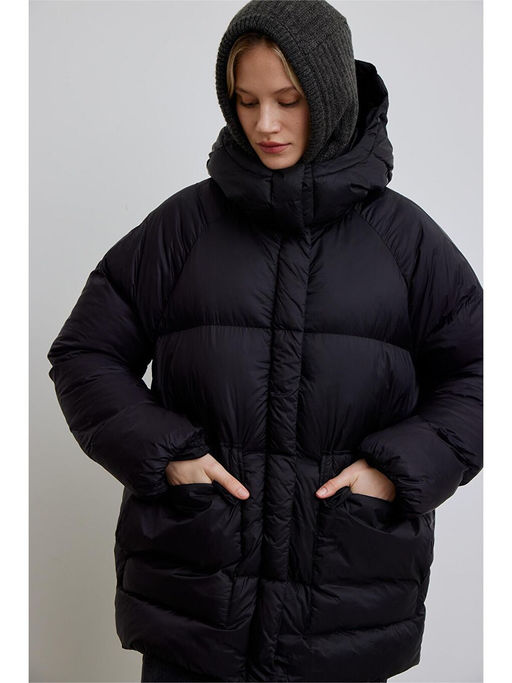 Manuka Siyah Overs?ze Cepli Sisme Mont Siyah - Waikiki фото 4