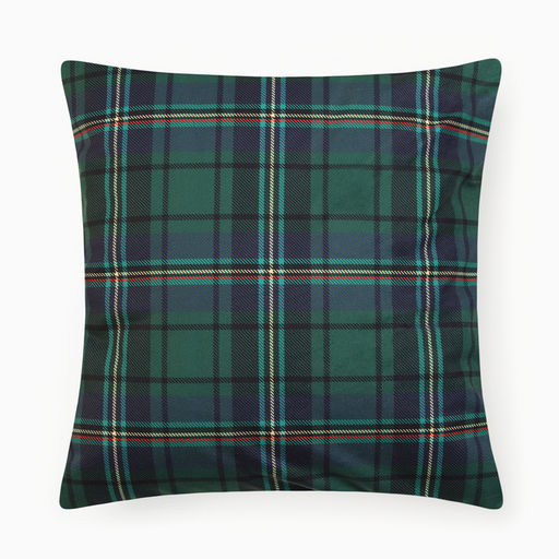 Набор декоративных новогодних наволочек «Этель. Счастье» 40×40 см, 4 штуки, велюр