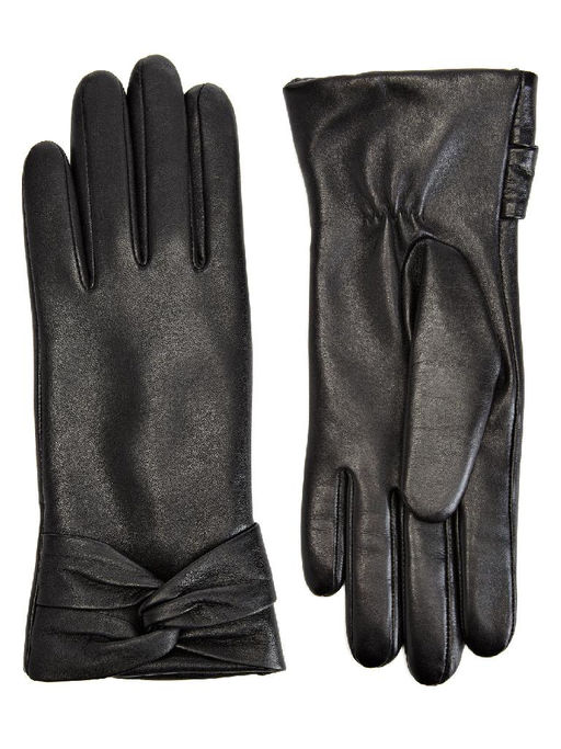 Перчатки женские 100% ш IS412 black - Eleganzza фото 2