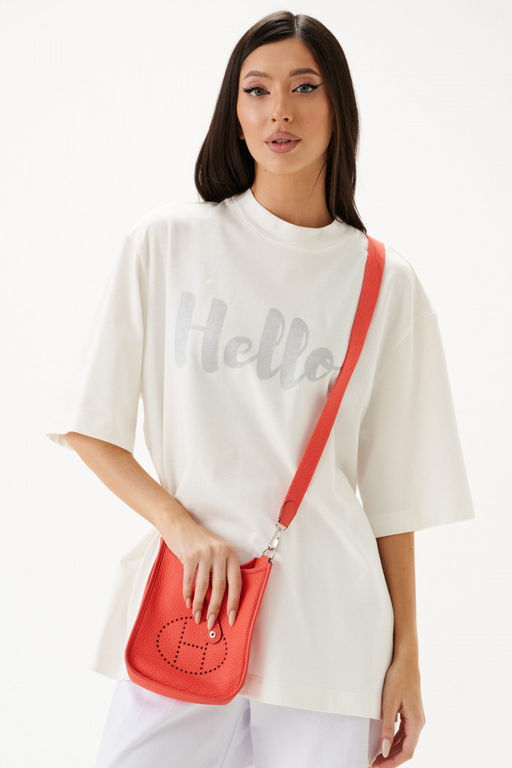 Футболка Annete А2154/1 из хлопка тепло-белая  фото 2