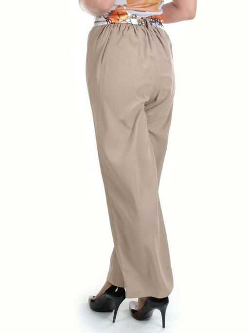 KD-1063 BEIGE Брюки женские - Фабричный китай фото 5