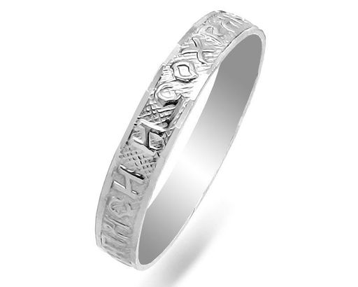 Кольцо, без вставки, КС-003 а/г