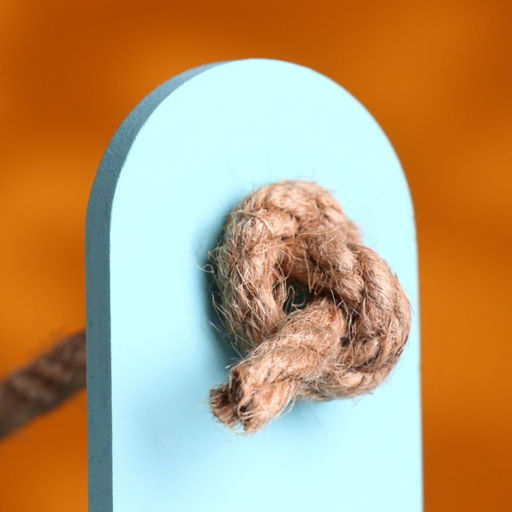 Ящик - кашпо деревянный 25х15х30 Любимой Маме Серо-голубой - Дарим красиво фото 4