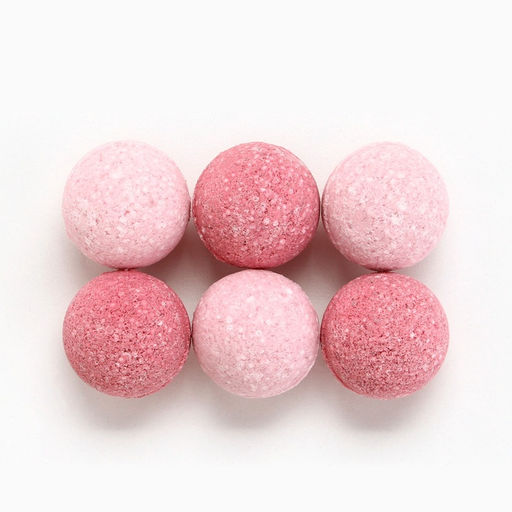 Бомбочки для ванны «Сияй круглый год», 6×20 г, аромат лаванды, Чистое счастье