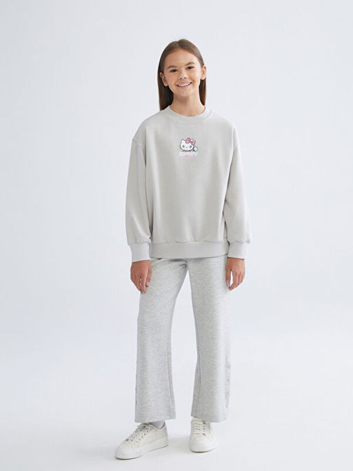 Hello Kitty Bask?l? K?z ?ocuk Sweatshirt