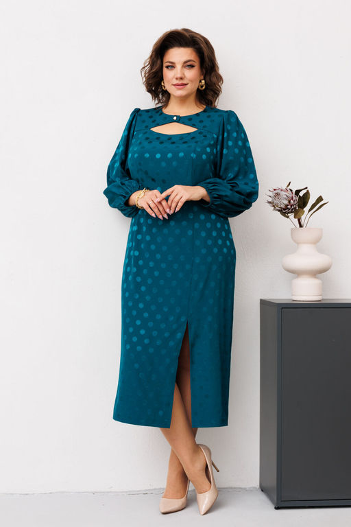 Платье Romanovich Style 1-2545 изумруд