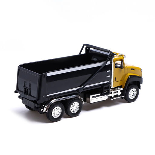 Грузовик металлический «Самосвал», инерция, открываются двери, свет и звук - Автоград фото 5