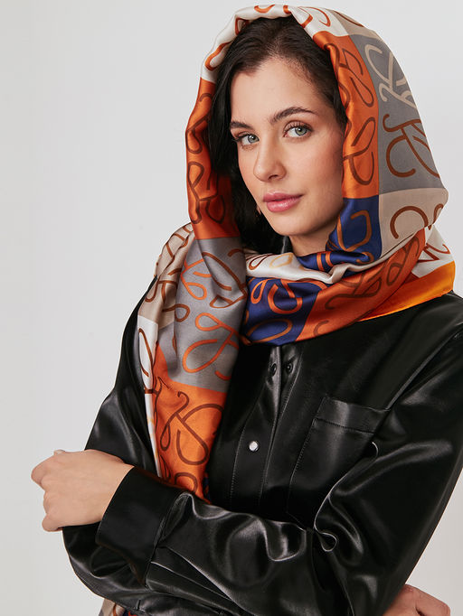 Большой, мягкий, тонкий и очень нежный двусторонний палантин - Tantino фото 9