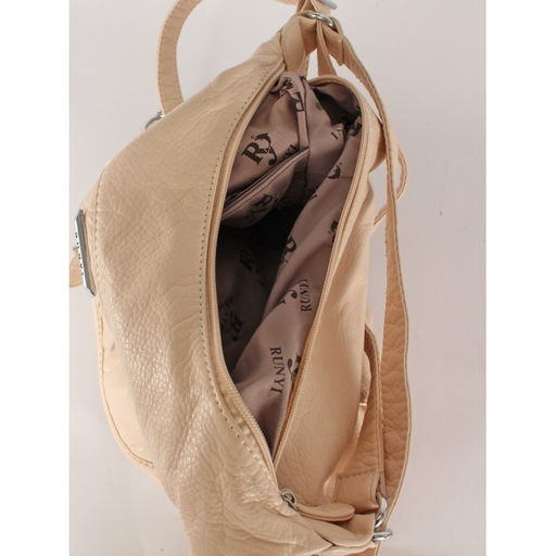 Сумка женская искусственная кожа Guecca-A 803 (рюкзак-change), 1отд+карм/пер, св. бежевый SALE 260859 - Adelia фото 3