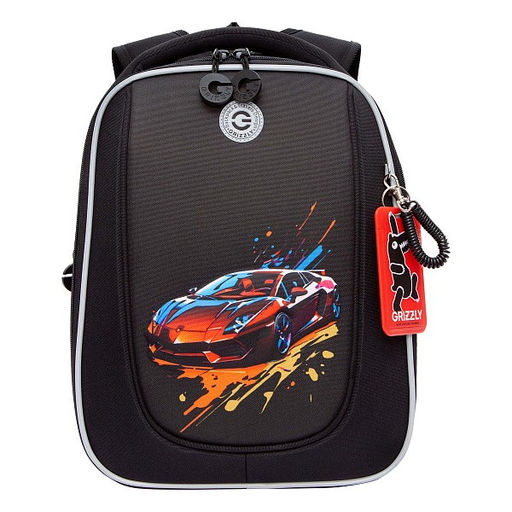 RAf-593-3 Рюкзак школьный с картхолдером на держателе