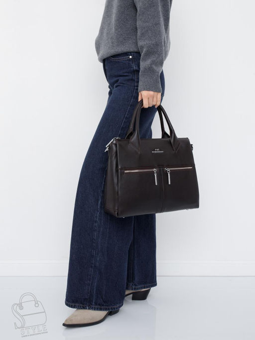 Сумка женская кожаная 2005Y d.coffee Polina&Eiterou