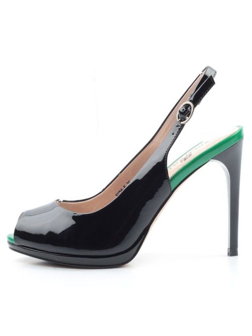 08-EG24-5 BLACK Босоножки женские (натуральная кожа) - Фабричный китай фото 12