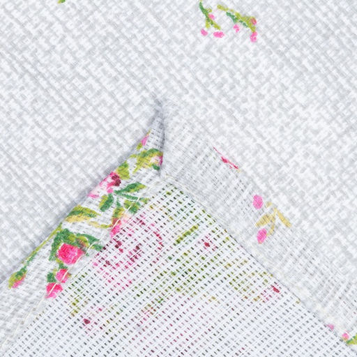 Скатерть Доляна Roses on linen 146х180 см, 100% хлопок, рогожка 164 г/м2  фото 7