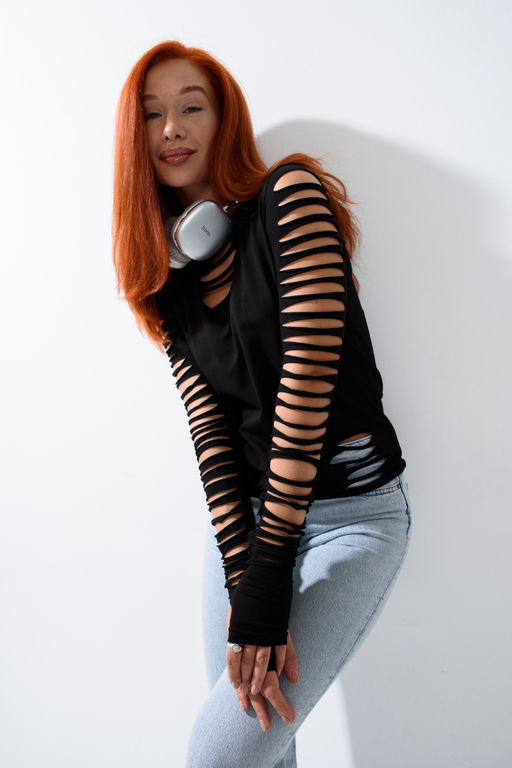 7476 Лонгслив женский