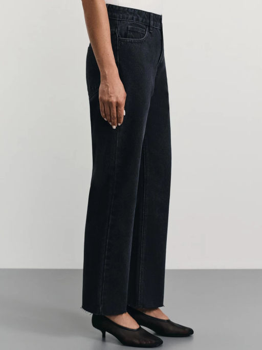 Джинсы straight укороченные / Zarina  фото 3