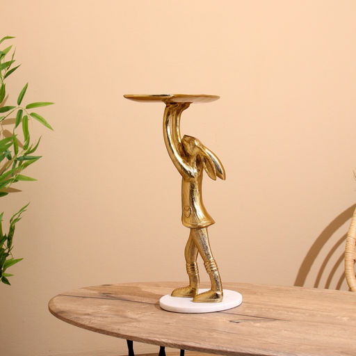 Блюдо Зайка, 24?38?48 см, алюминий