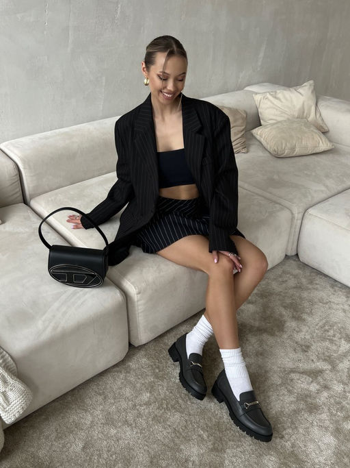 57101071053, Лоферы женские, ARGO Натуральная кожа фото 5