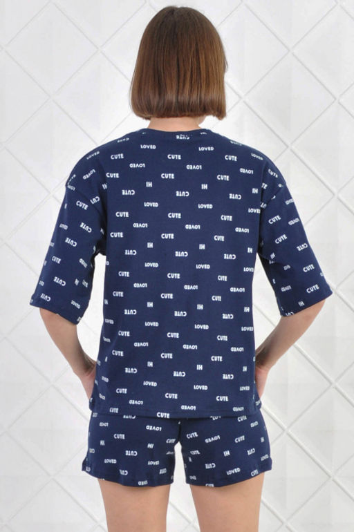 Арт. 9115 Пижама с шортами 42-50 - 5+3 фото 3