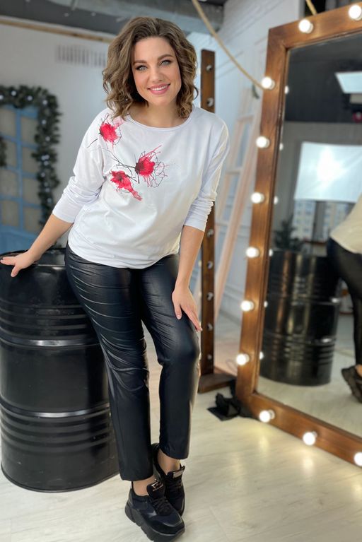 Свитшот Rumoda 2068 белый  фото 3