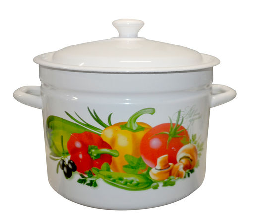 Кастрюля 9,0л цил. борт. 41804-212/6