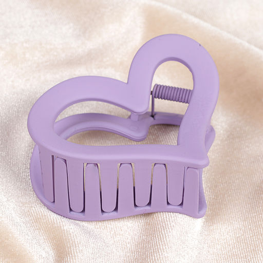 Крабик для волос 6 см Сердце / GTQ-46 /уп 12/240/микс - ГалеонТрейд фото 7