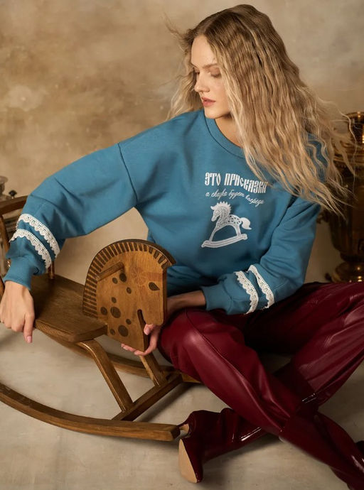 Свитшот Присказка - Sahar art lab фото 4