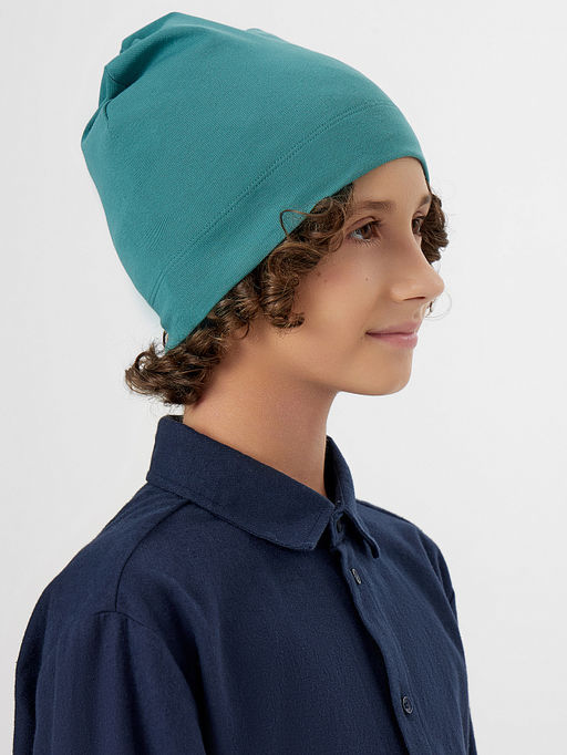 Шапка детская зеленая - Mark formelle фото 2