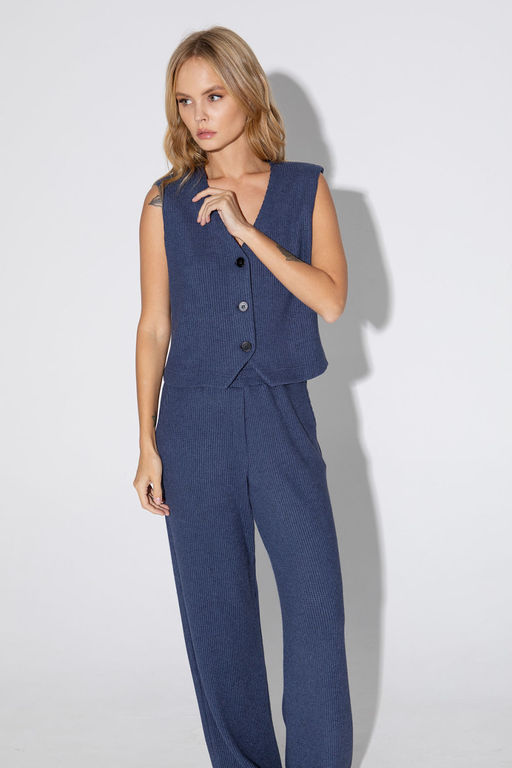 Брюки Pirs 5062 джинсовый  фото 3