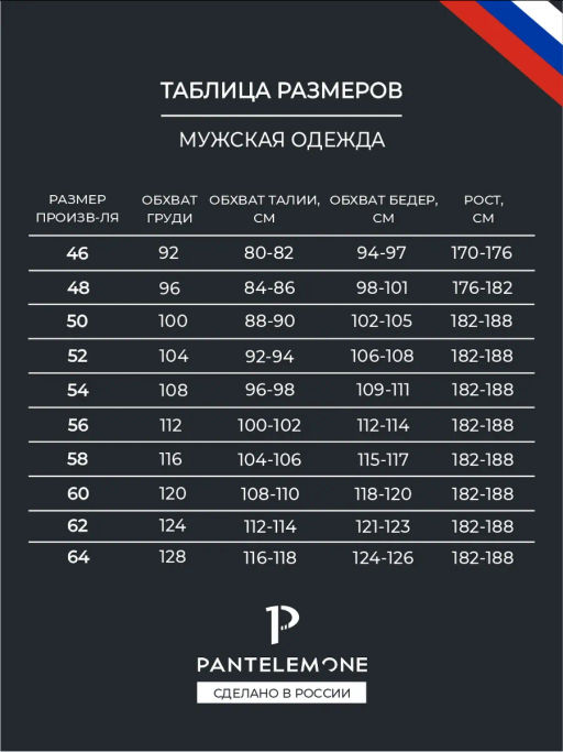 Термобелье кальсоны мужские PMK-012 - Pantelemone фото 17