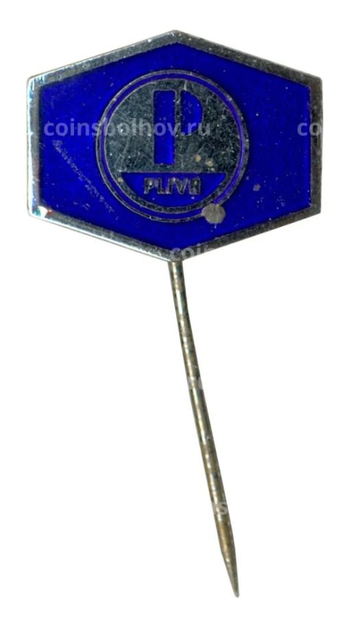 Значок рекламный фармкомпания Pliva (Югославия)