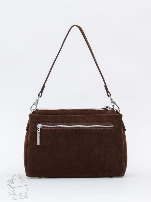 Сумка женская кожаная 1025CF coffee Polina&Eiterou