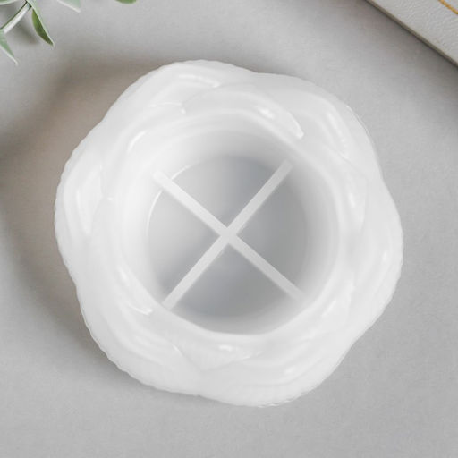 Молд силиконовый Подсвечник бутон 9?9?4.5 см