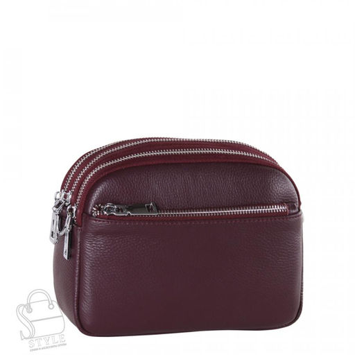 Сумка женская кожаная 8081NN wine red Natale Navetta в Новосибирске