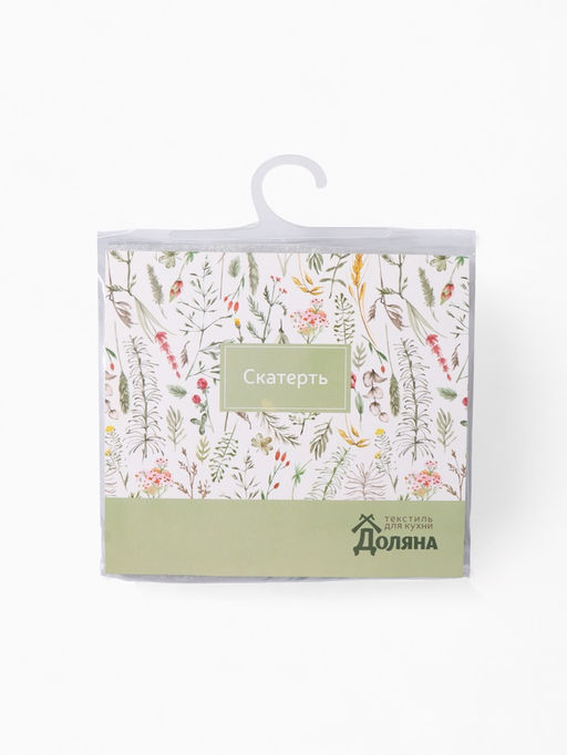 Скатерть Доляна Tropics, 110?144 см, 100% хлопок, 164 г/м?