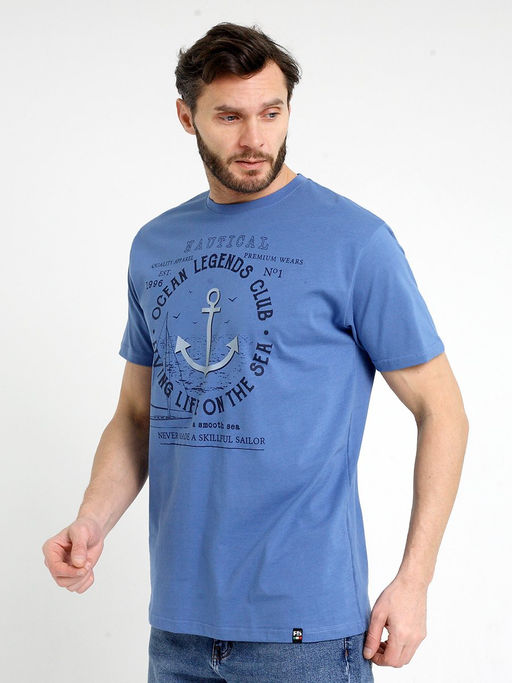 Футболка мужская _ 02285/Nautical - F5 фото 2