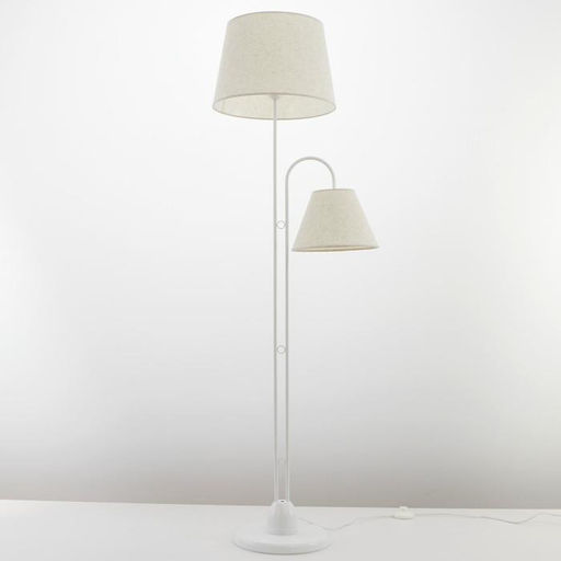 Торшер 3601/2, Е27, 2×40 Вт, белый