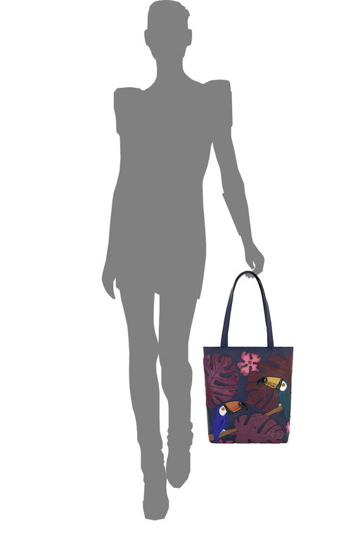 Сумка с аппликацией ДС-517-281